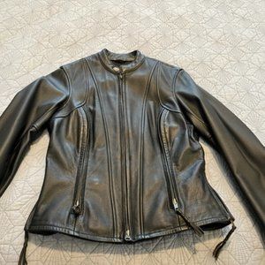 Harley Davidson Leather Ladies Jacket  XS